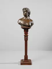Enrico Cassi, Donna lombarda, sculpture