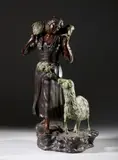 Pastorella by Scultore Degli Inizi Del Xx Secolo, sculpture, sold Feb 2026