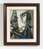Renato Birolli, RAGAZZA CON FIORI