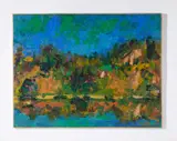 Ennio Morlotti, PAESAGGIO SUL FIUME (ADDA)