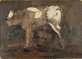 Carlo Mattioli, SENZA TITOLO (LA MUCCA) (1935 circa)