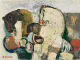 SENZA TITOLO (ANNI '50) by Salvatore Fiume, sold Sep 2025