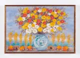 Michele Cascella, NATURA MORTA CON VASO DI FIORI, 1980-88