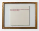 Giorgio Griffa, ORIZZONTALE