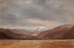 Faustino Joli, Attribuito a. Veduta del Garda