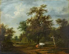 Patrick Peter Nasmyth, Paesaggio con pastore e armenti