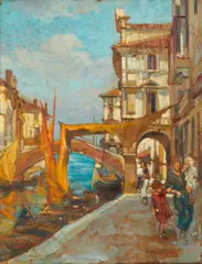 Achille Bozzato, Calle a Chioggia