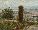 Piero Focardi, Après-midi d'Octobre de Mont Boron, Nice
