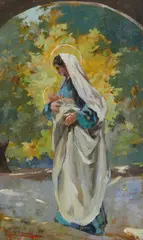 Angelo Landi, Madonna con Bambino