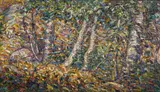 Il sole tra le betulle - Alagna by Filiberto Minozzi, sold Oct 2025