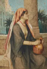 Romolo Tessari, Figura femminile orientalista