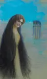 Giovanni Guerzoni, Dama sulla laguna di Venezia