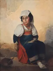 Gerolamo Induno, Fanciulla ciociara