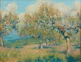 Ludolf Verworner, Paesaggio toscano