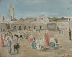 Wilfrid Moser, Piazza Jemaa el-Fna a Marrakech