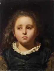 Cesare Tallone, Ritratto di bimba
