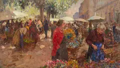 Alessandro Lupo, Il mercato dei fiori