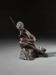 Fonderia. Pescatorello by Vincenzo Gemito, sculpture, sold Dec 2025