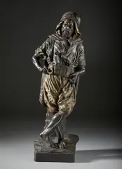 Joseph Le Guluche, Guerriero arabo, sculpture