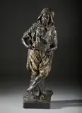 Joseph Le Guluche, Guerriero arabo, sculpture