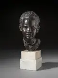 Scultore Del Xx Secolo, Busto di fanciullo moro, sculpture
