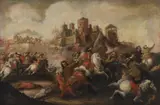 Scena di battaglia by Francesco Monti Detto Il Brescianino Delle Battaglie, sold Dec 2025