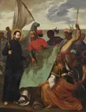 Giovanni Battista Pacetti, San Francesco Saverio predica alle popolazioni dell’Estremo Oriente