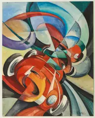 Tullio Crali, AUTO-CORSA