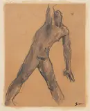 Mario Sironi, NUDO MASCHILE, 1927 ca