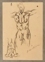 STUDIO DI NUDO MASCHILE by Giorgio de Chirico, sold Dec 2025