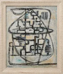 Joseph Levin, COMPOSIZIONE ASTRATTA, ANNI '40