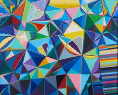 PAESAGGIO CELESTE by Michele Zaza, sold Dec 2025