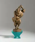 Marino Mazzacurati, SENZA TITOLO (LOTTATORI), sculpture
