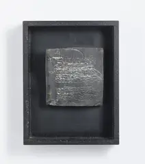 Maria Lai, PAGINA NERA, sculpture