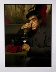 Albert Watson, PIERFRANCESCO FAVINO, ACTOR, RISTORANTE ATELIER CANOVA TADOLINI, ROMA, photograph