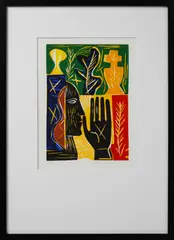 SENZA TITOLO (SGUARDO A DESTRA) by Mimmo Paladino, print (other), sold Nov 2025