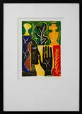 Mimmo Paladino, SENZA TITOLO (SGUARDO A DESTRA), print (other)