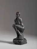 Emilio Greco, FIGURA ACCOCCOLATA, sculpture