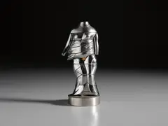 Miguel Ortiz Berrocal, LA MINI CARIATIDE (SERIE MICRO- MULTIPLES), 1968-1969, sculpture