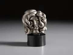 Miguel Ortiz Berrocal, PORTRAIT DE MICHELE (SERIE MICRO- MULTIPLES), sculpture