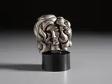 Miguel Ortiz Berrocal, PORTRAIT DE MICHELE (SERIE MICRO- MULTIPLES), sculpture