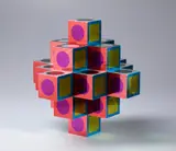 Victor Vasarely, KROA B, sculpture