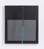 Jesús Rafael Soto, INCLINE' BLEU ET NOIR, sculpture