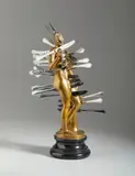 Arman, MADEMOISELLE EST SERVIE, sculpture