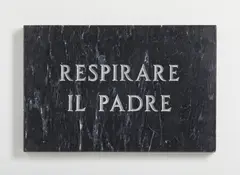 (salvatore Mangione) Salvo, RESPIRARE IL PADRE, sculpture