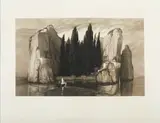 Max Klinger, L'Isola dei Morti (da Arnold Böcklin), print (other)