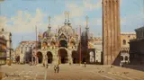 Antonietta Brandeis, Veduta della Basilica di San Marco, Venezia