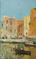 Imbarcazioni a Pozzuoli by Vincenzo Ciardo, sold Jun 2025