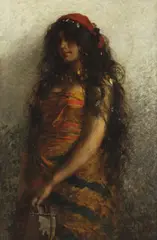 Egisto Lancerotto, Fanciulla gitana