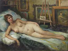 Giuseppe Mascarini, Nudo nello studio